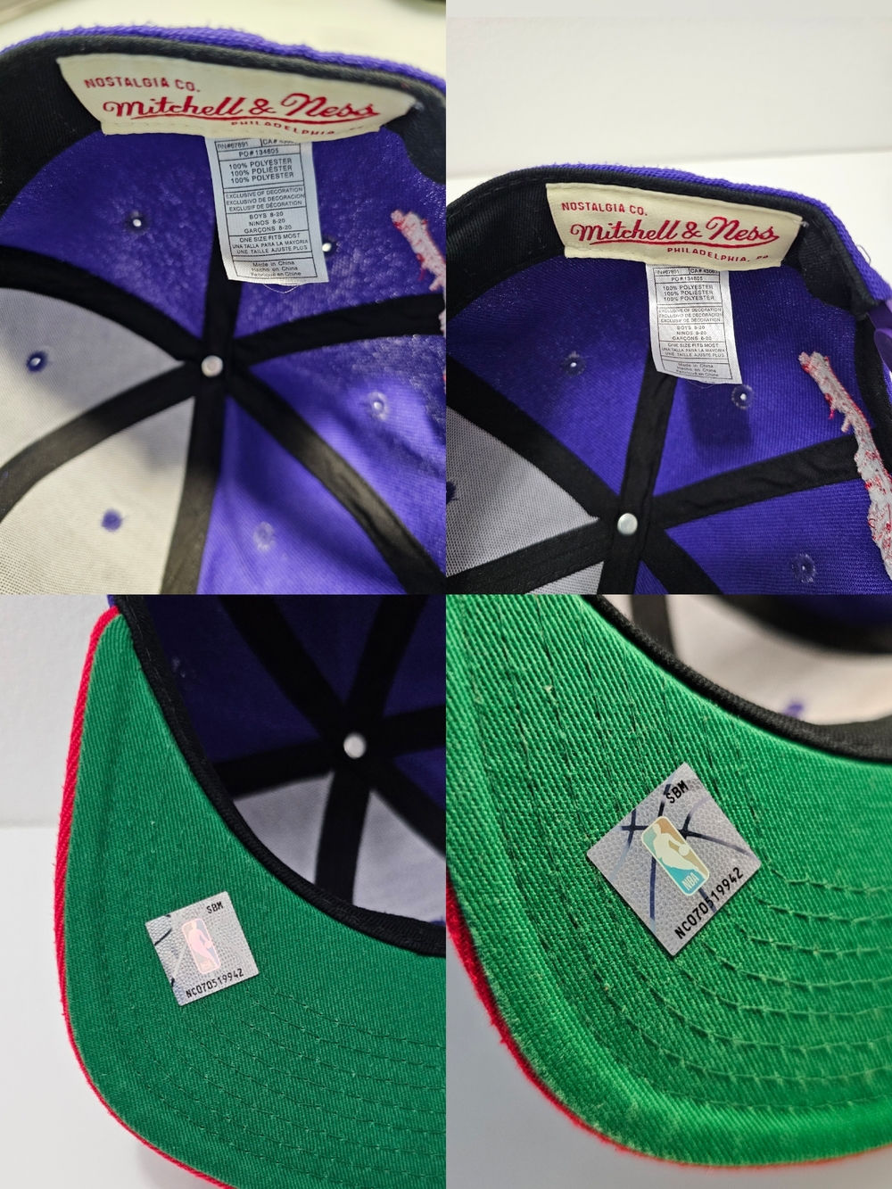 Mitchell & Ness NBA Toronto Raptors Hat - Picture 8 of 15